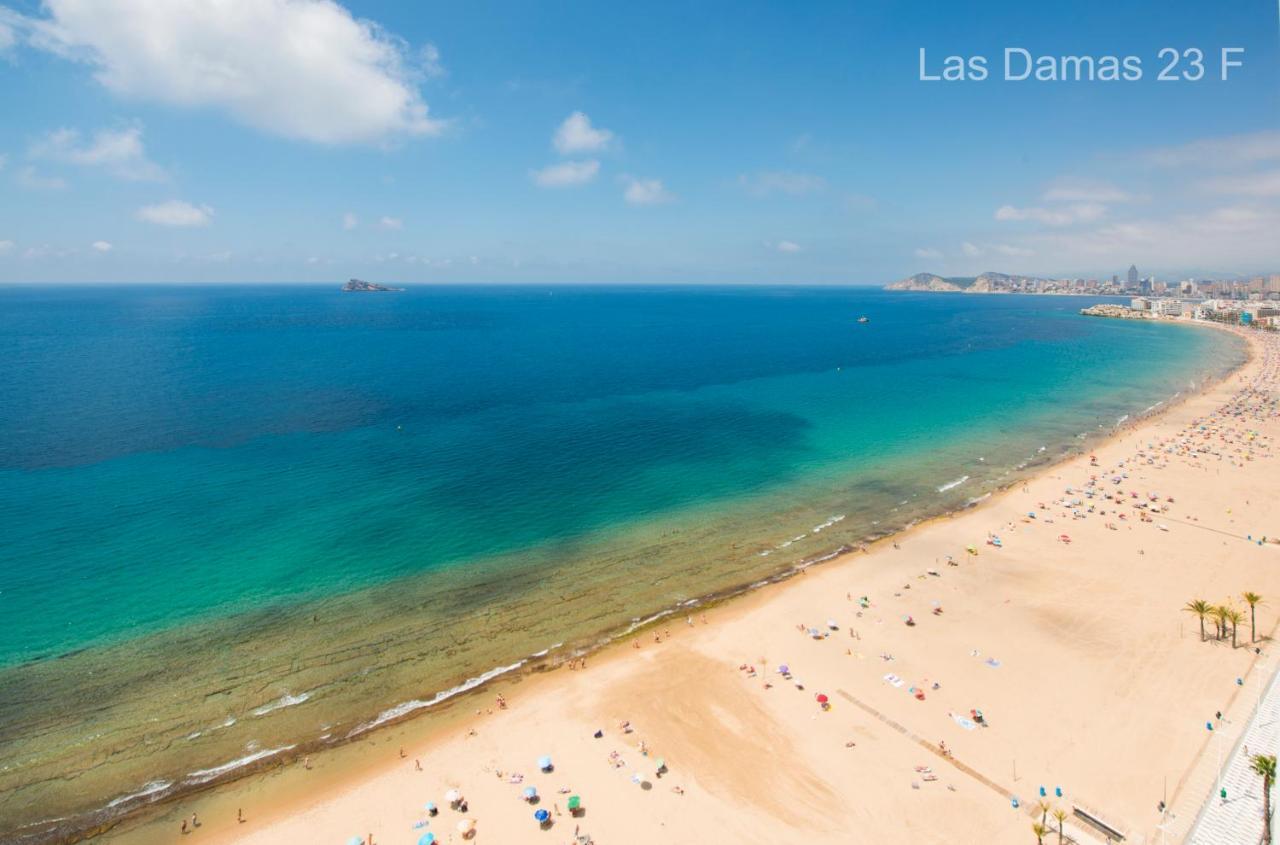 Las Damas Premium 23F Beach Front - Pool & Parking Benidorm Kültér fotó