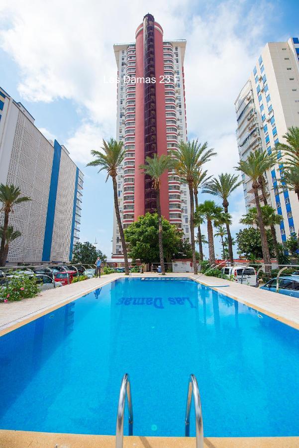 Las Damas Premium 23F Beach Front - Pool & Parking Benidorm Kültér fotó